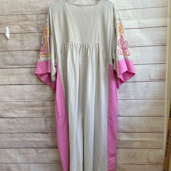 BLUE VELVET DARING HEART BOHO MAXI DRESS - Picture 11 of 12